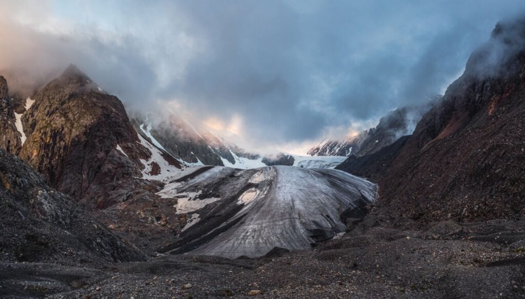 Ледник Арктру на Алтае